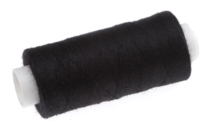 Nić do maszyny do szycia czarna 365m 