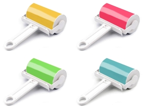 Wałek do czyszczenia ubrań żelowy z rączką