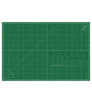 Mata samoregenerująca dwustronna zielona 90x60 cm 