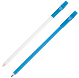 Kredka do tkanin TEXI biała i niebieska 