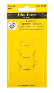 Igły do haftu półokrągłe tępe John James JJ30
