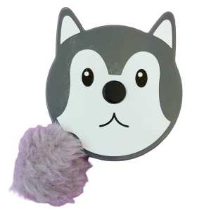 CENTYMETR KRAWIECKI ZWIJANY 150CM Z POMPONEM HUSKY WILK