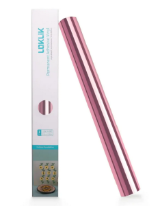 Folia samoprzylepna LOKLiK 30,5cm Rose Gold metaliczna