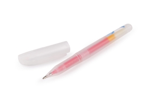 Pisak krawiecki znikający pod wpływem ciepła czerwony