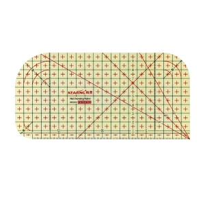 Liniał krawiecki termoodporny do prasowania Kearing 20 x 10 cm