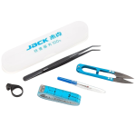 Zestaw małych narzędzi krawieckich JACK obcinaczki centymetr prujka