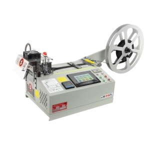 JEMA JM-120LR automatyczne urządzenie do cięcia taśmy na zimno i gorąco (prosto)