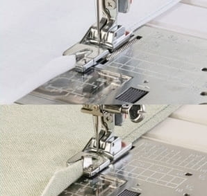 Zestaw stopek do podwijania (obrębiania) 4 mm i 6 mm JANOME 200326001