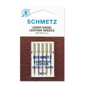 Igły półpłaskie 130/705H LL LEATHER DO SKÓR 5szt. SCHMETZ 