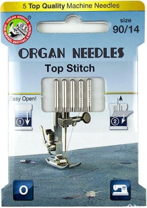 Igły ORGAN 130/705H top stitch ECO BOX