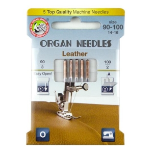Igły ORGAN 130/705H leather do skór ECO BOX