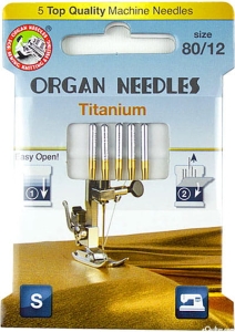 Igły ORGAN 130/705H titanium ECO BOX