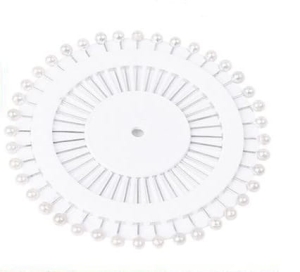 Zestaw szpilek szpilki krawieckich perłowe