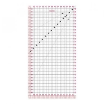 LINIAŁ DO PATCHWORKU I QUILTINGU FISKARS 15 X 30 CM CZARNY