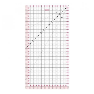 LINIAŁ DO PATCHWORKU I QUILTINGU FISKARS 15 X 30 CM CZARNY