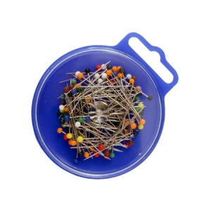 SZPILKI KRAWIECKIE OZDOBNE MIX KOLORÓW KRÓTKIE 30 MM