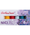 ZESTAW NICI ARIADNA LENO SKY NIEBO 6 SZT.