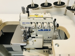 Owerlok JUKI MO 6914R, górny transport