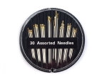 Igły do szycia ręcznego 30 szt. złote