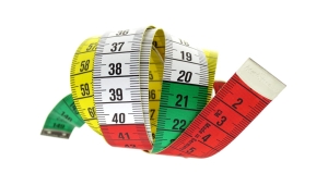 Centymetr krawiecki kolorowy PREMIUM 150 cm szerokość 18,5 mm