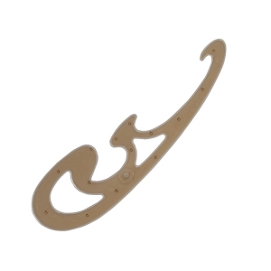 Krzywik krawiecki KIN K12 25 cm 747003