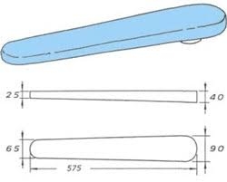 Prasulec forma rękawa 575 mm do stołu BR/A SXD