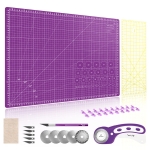 Zestaw do cięcia i krojenia TEXI CRAFT PURPLE 60X45