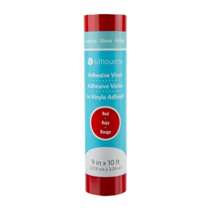 Folia samoprzylepna Silhouette 23 cm czerwona