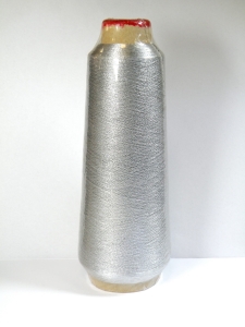 Nić metalizowana srebrna BX7 do haftu