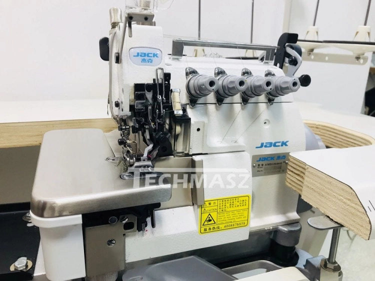OWERLOK JACK JK-798TDI-5 NITKOWY Z GÓRNYM TRANSPORTEM CIĘŻKIE SZYCIE