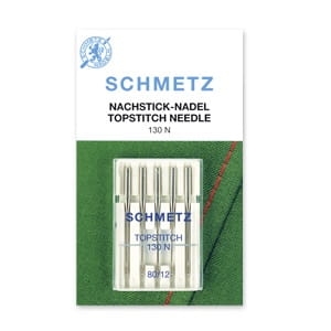 Igły półpłaskie 130N TOPSTITCH DO SZYCIA DEKORACYJNEGO 5szt. SCHMETZ