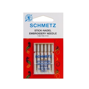 Igły półpłaskie 130/705H-E DO HAFTOWANIA 5szt. SCHMETZ