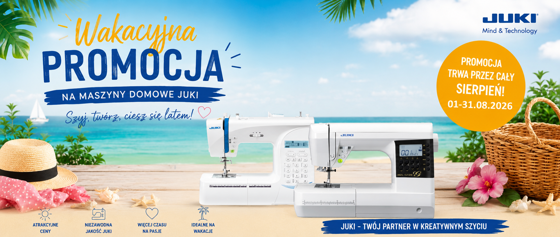 JUKI PROMOCJA LATO