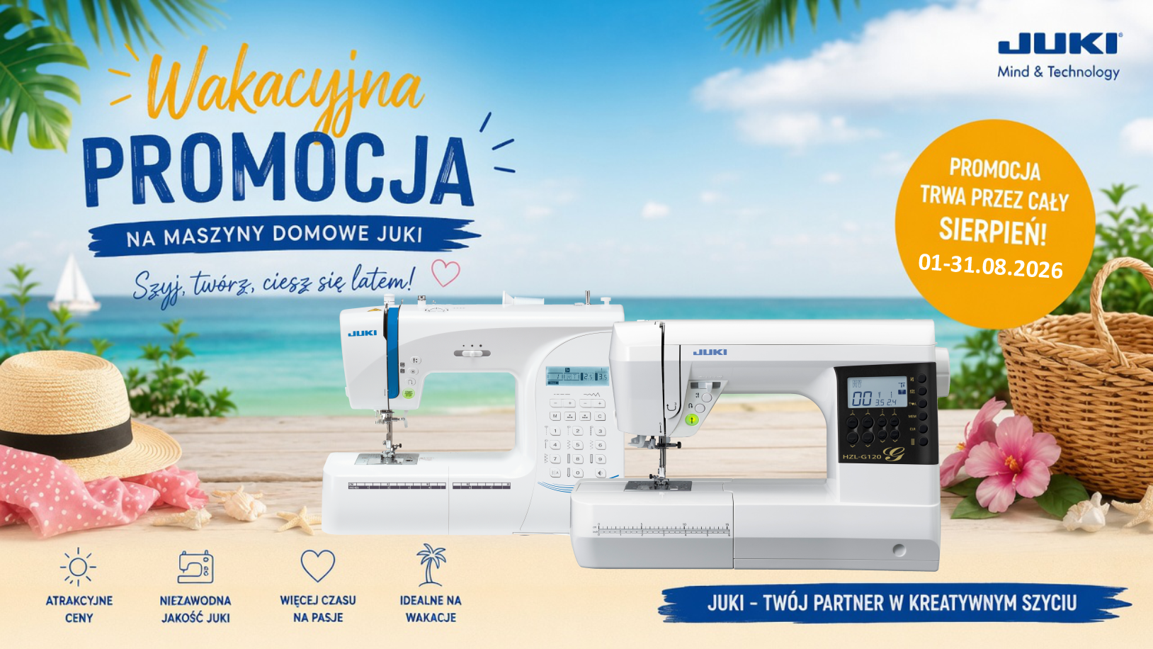 JUKI PROMOCJA LATO
