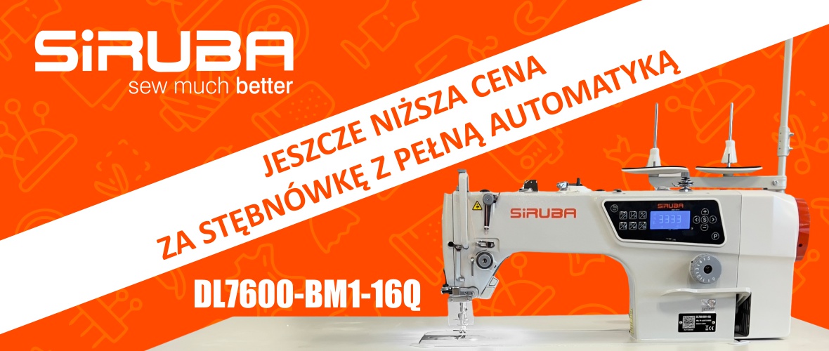 SIRUBA stębnówka nowość